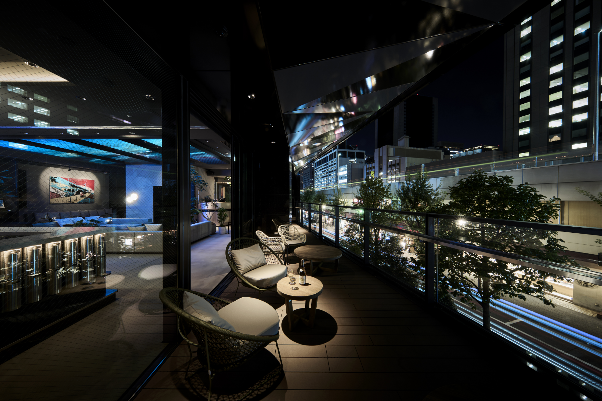 キャンバスラウンジ テラス席