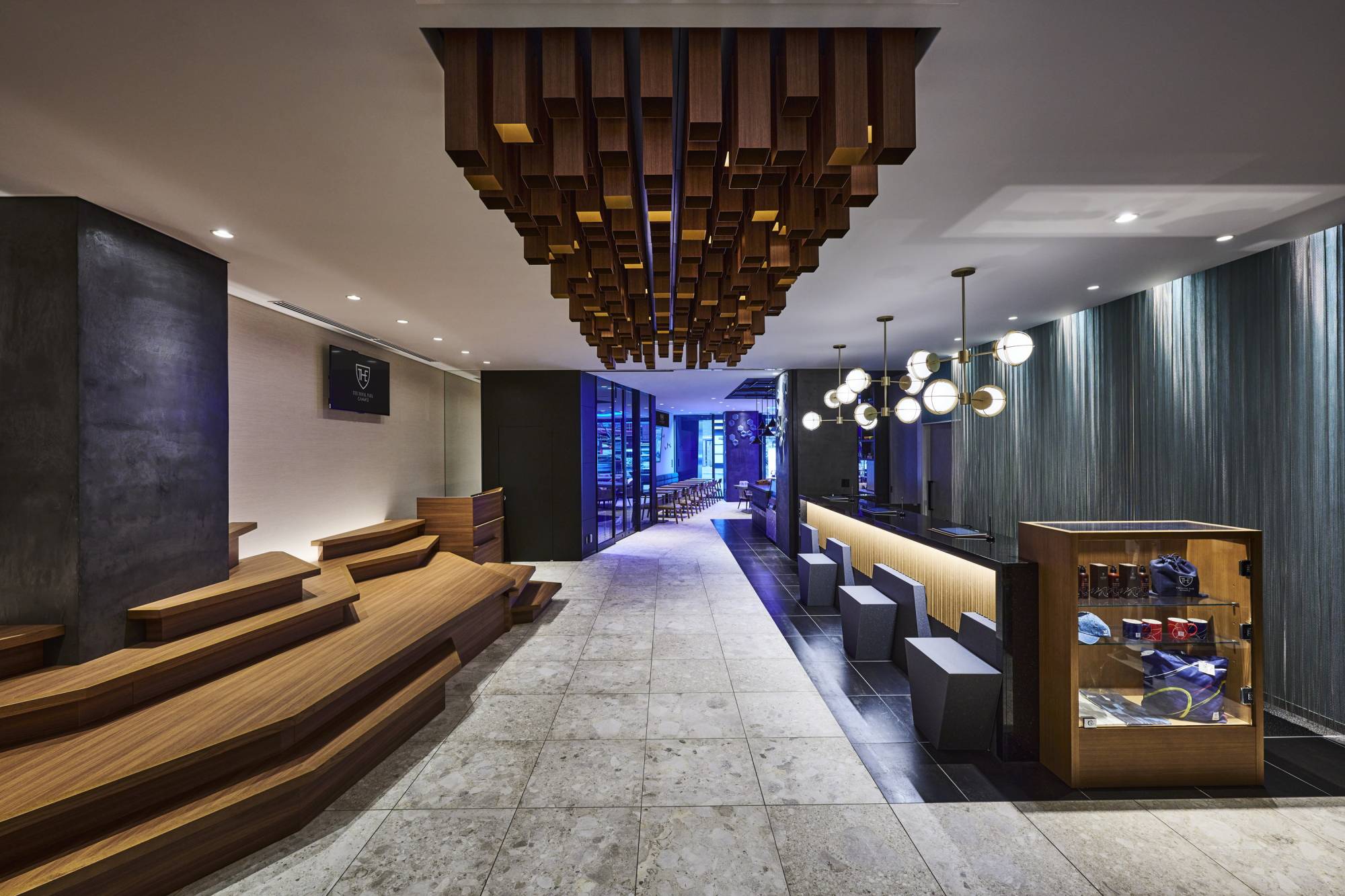 フロントとロビー