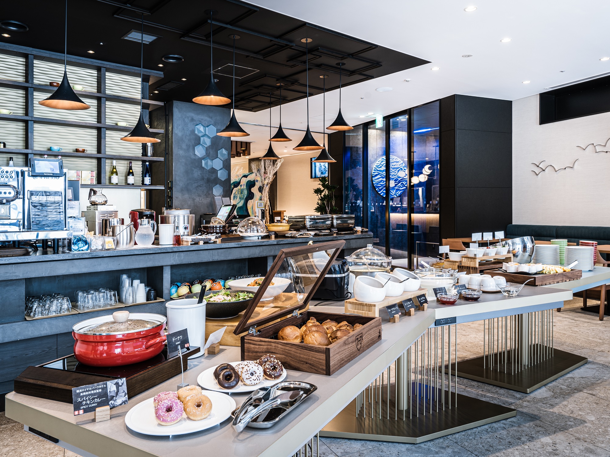 「食のロイヤルパークホテル」として知られる、横浜ロイヤルパークホテルの総料理長監修による朝食ブッフェ。