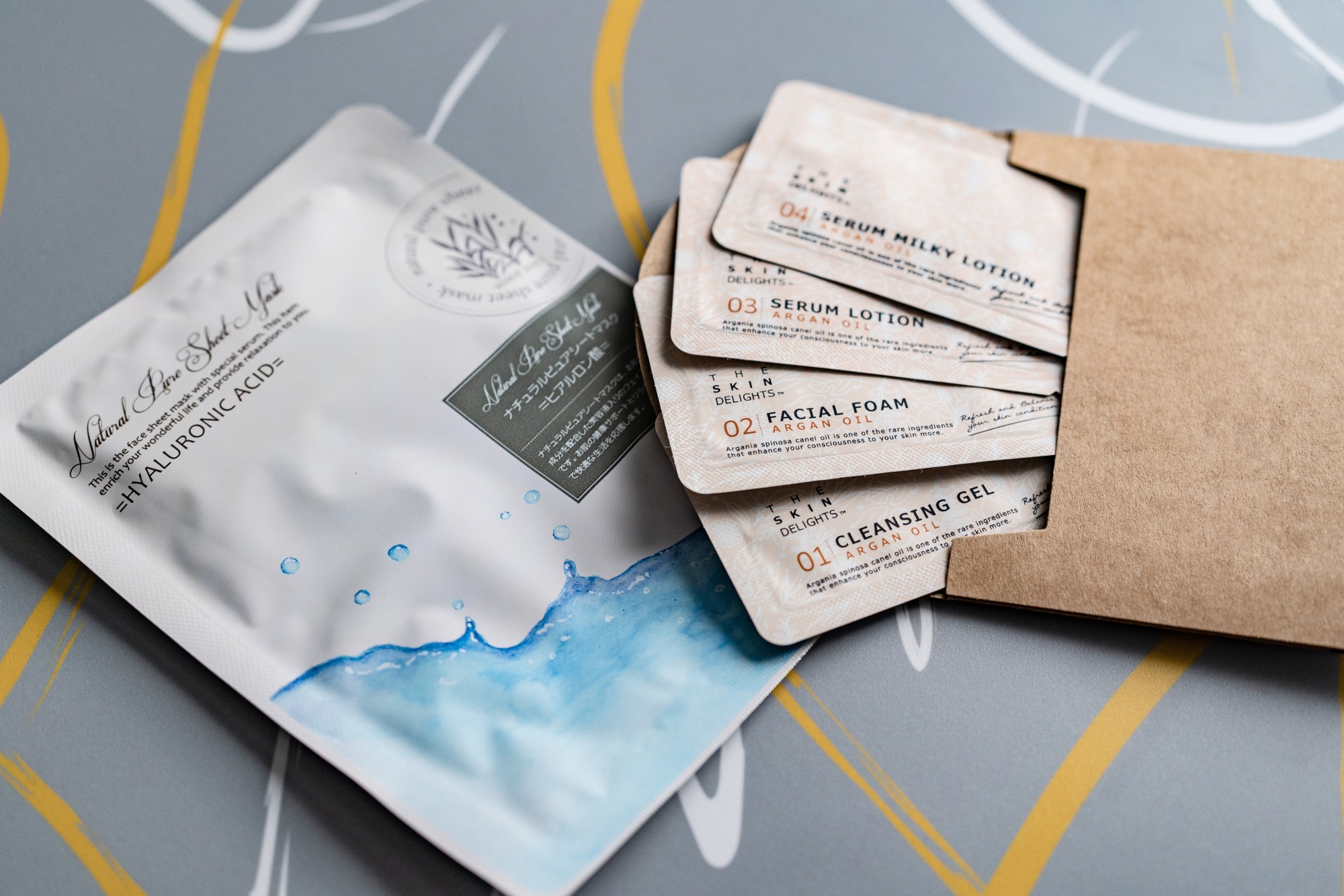 化粧水キット、パック