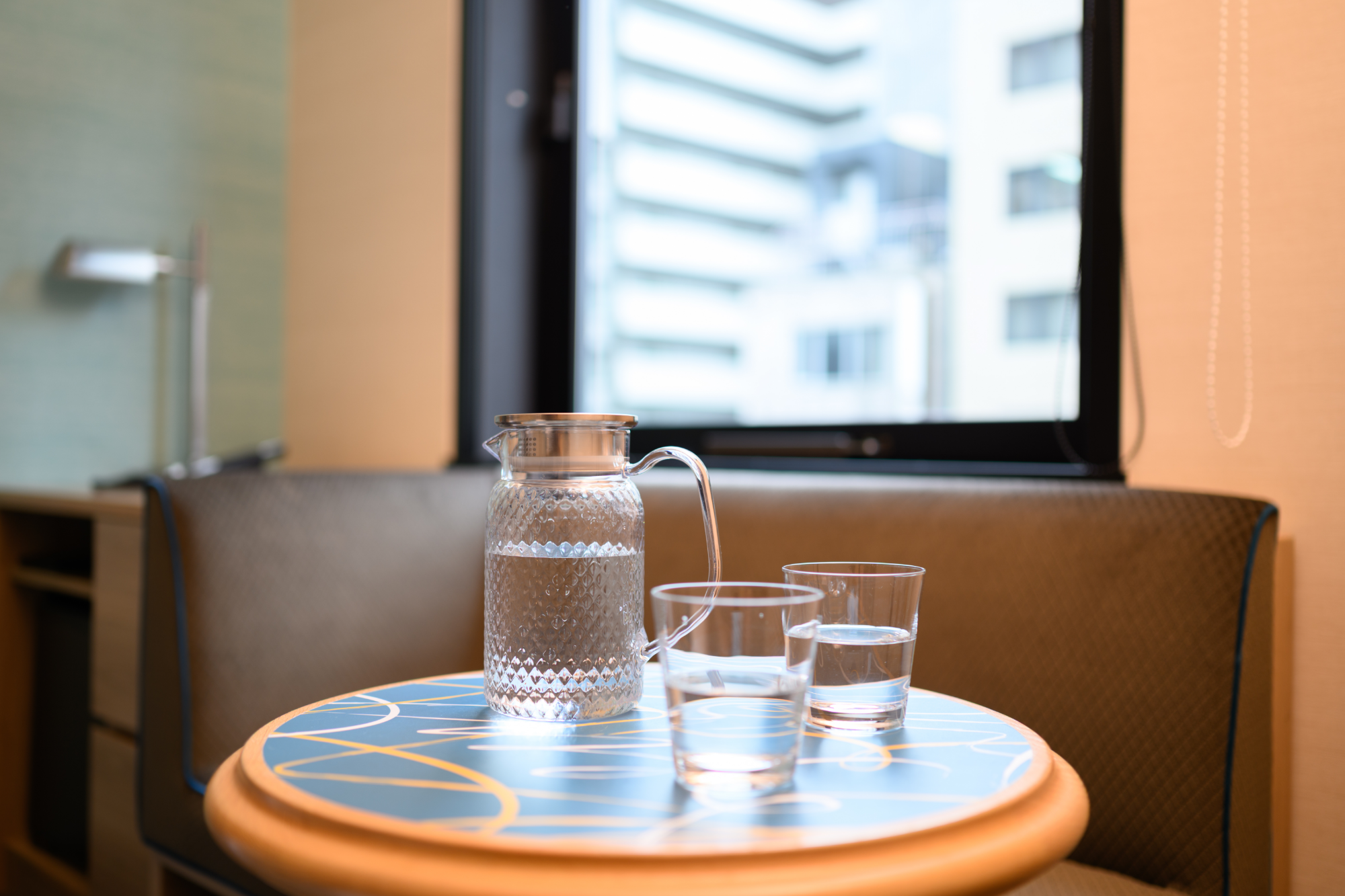 客室内にウォータージャグをご用意