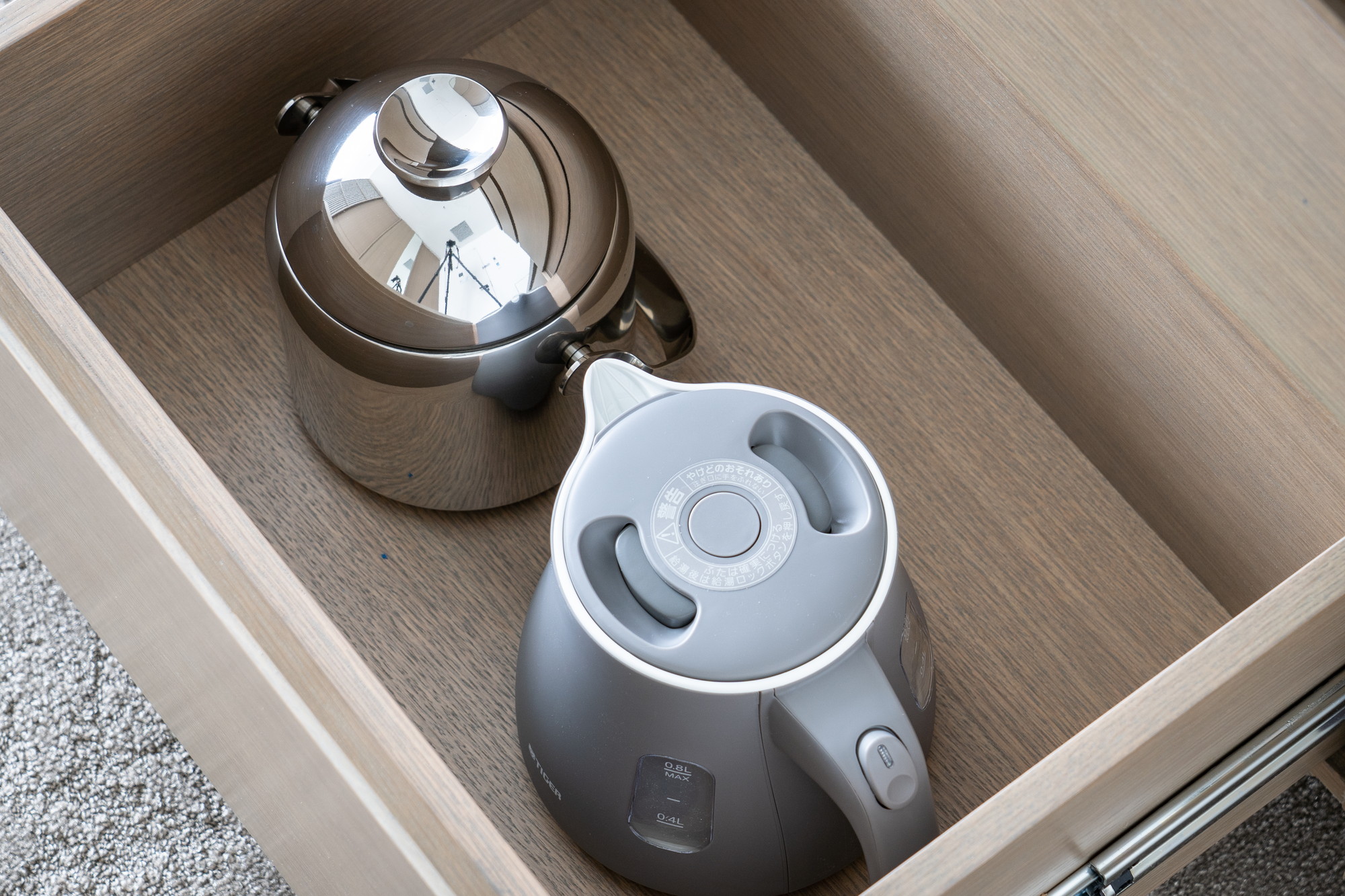 ポットとアイスペール