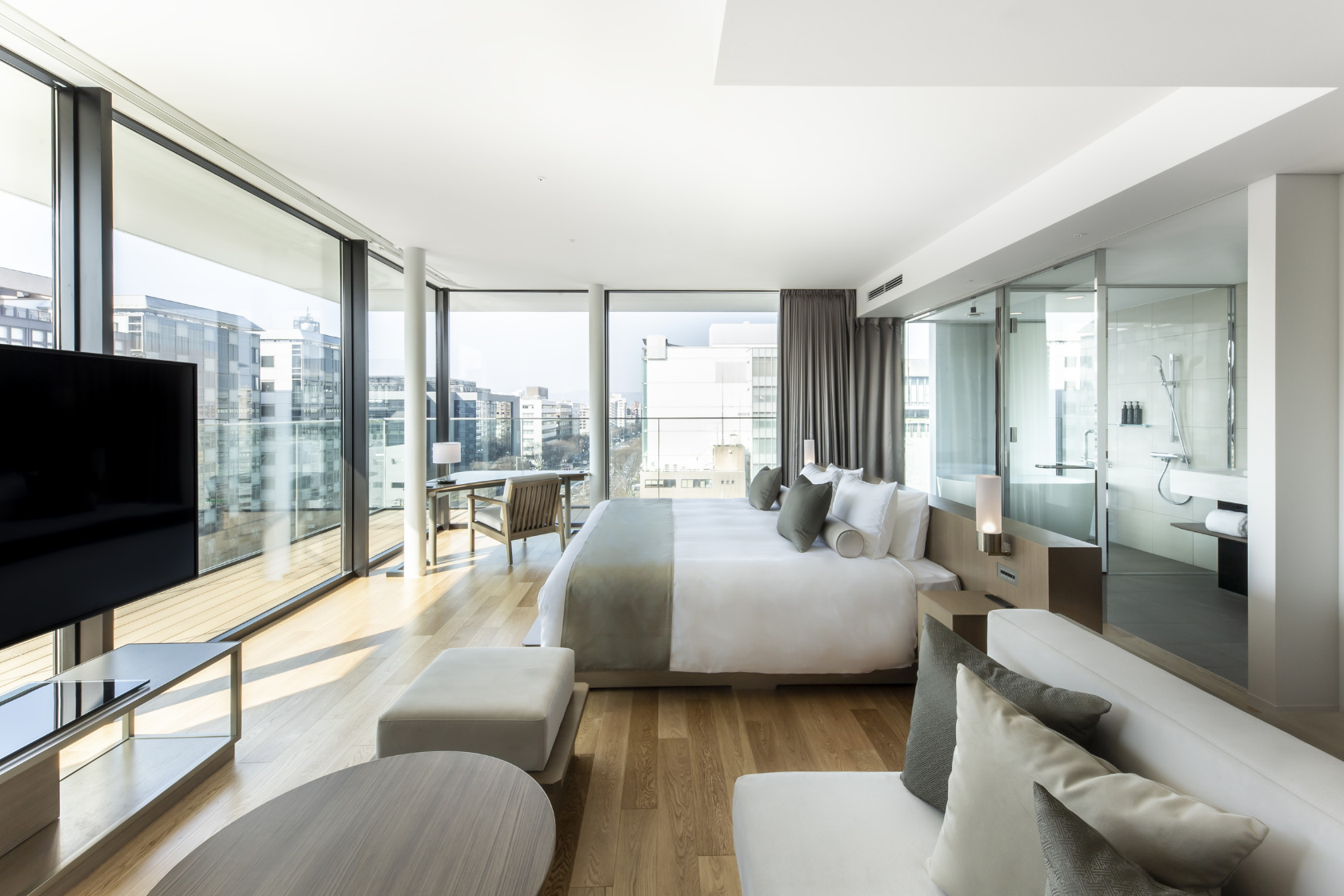 コーナーバルコニー