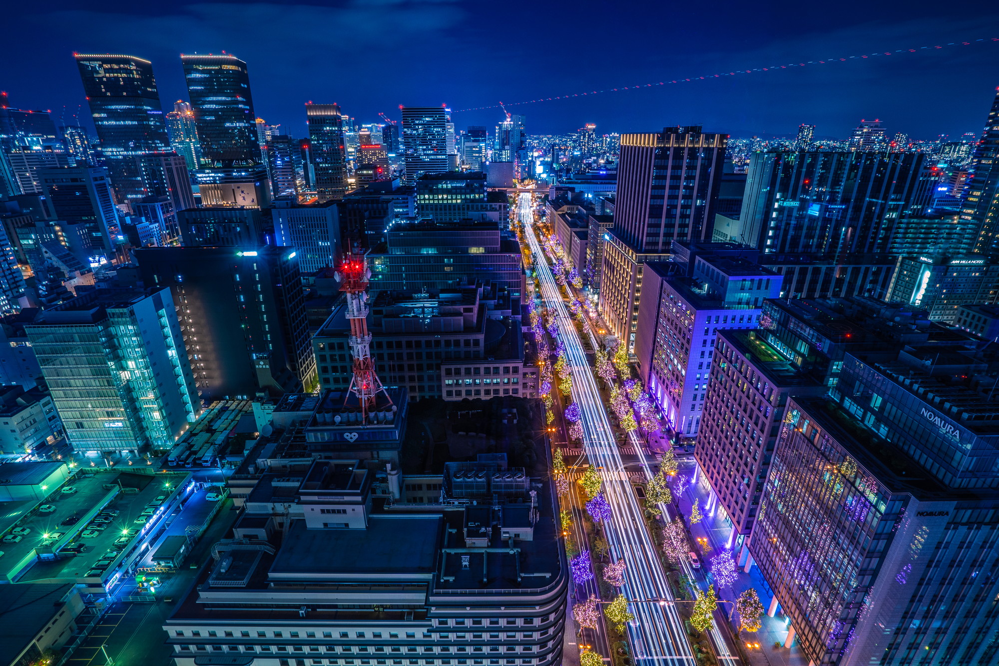 御堂筋イルミネーション（冬）